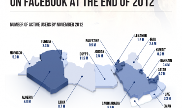 Infographic: Facebook in the Middle East and North Africa