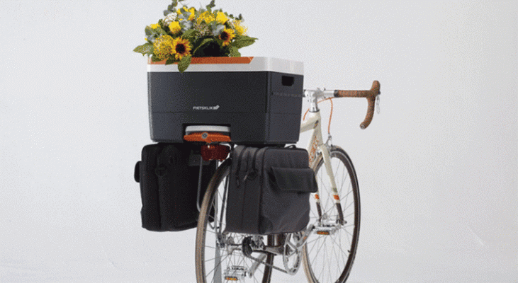 Startup Idea: Detachable Adapter That Helps Cyclists Securely Clip Large Crates To Their Bikes