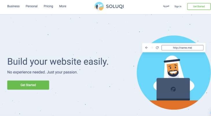 Soluqi Simplifies Arabic Website Creation for SMEs and Individuals