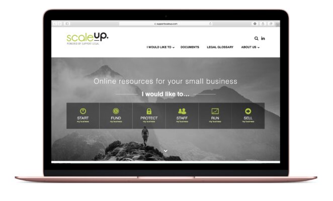 Support Legal Launches ‘ScaleUp’ for Startups and SMEs