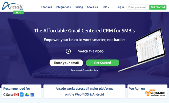 The Affordable Gmail Centered CRM for SMBs