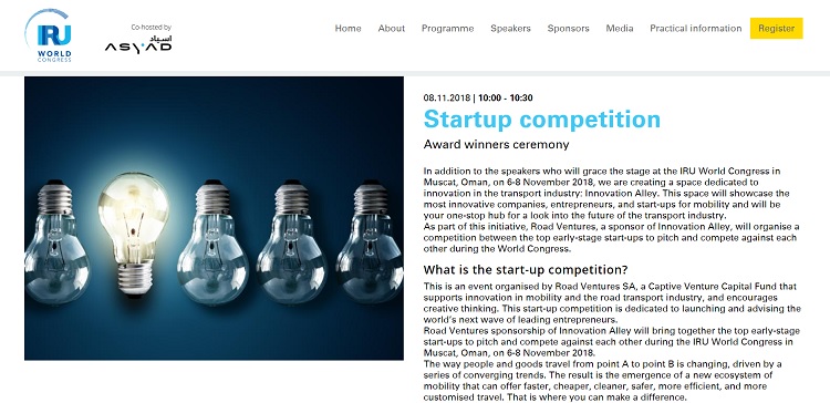 Win USD 100,000 at Start-up Competition in Oman