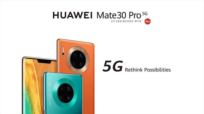 Huawei unveils much-anticipated HUAWEI Mate 30 Pro 5G