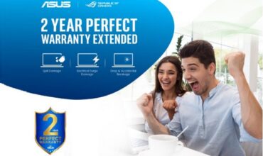 ASUS offers 2 years perfect warranty on laptops in the UAE