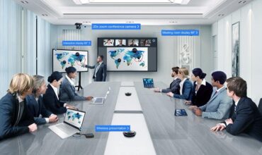 BenQ offers solutions for the hybrid meeting environment