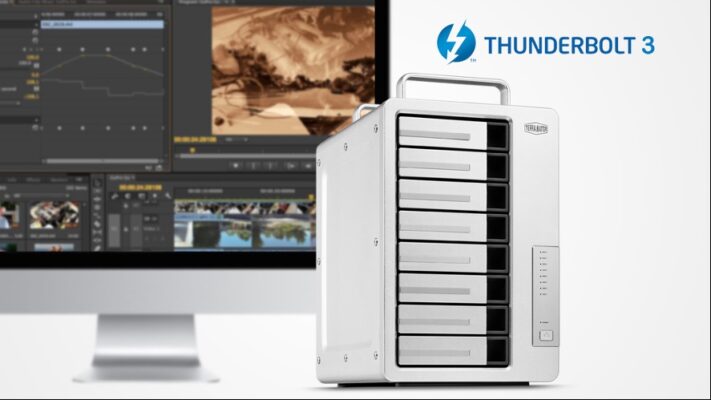 TerraMaster launches D8 Thunderbolt 3 RAID storage for professional content creators