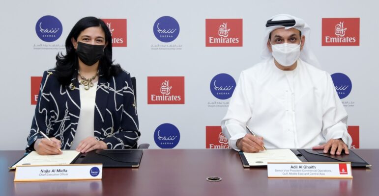 Emirates and Sheraa to cultivate startup ecosystem
