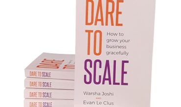 Dare To Scale book, a perfect read for entrepreneurs and founders launched on Amazon and Kindle