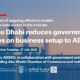 Abu Dhabi reduces business setup fees for the private sector