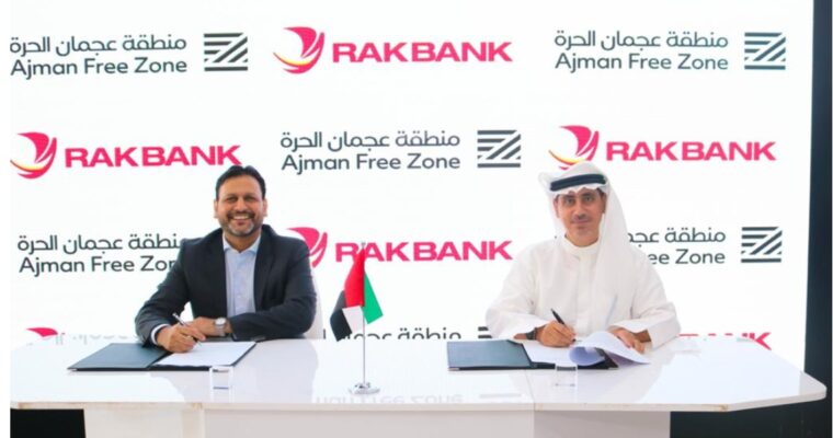 RAKBANK signs MoU with Ajman Free Zone to support SMEs and startups