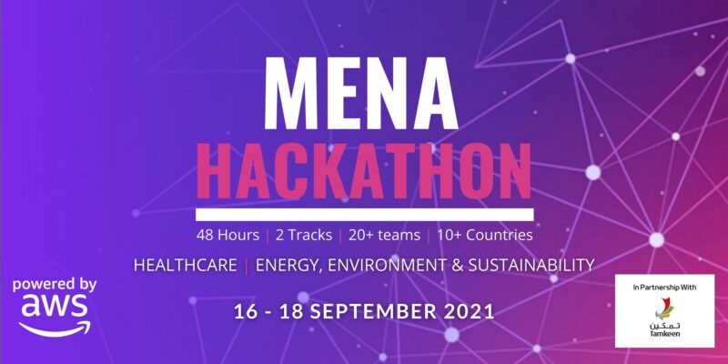 MENA Hackathon 2021 partners with AWS and Tamkeen Bahrain