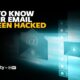How to know if your email been hacked
