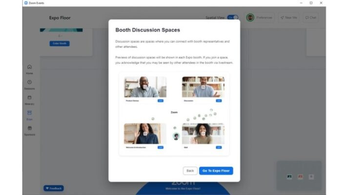 Zoom Events launches at the Expo