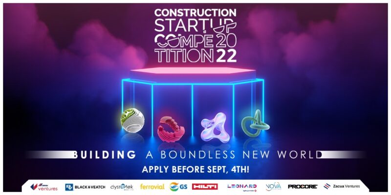 Construction Startup Competition now open for entries