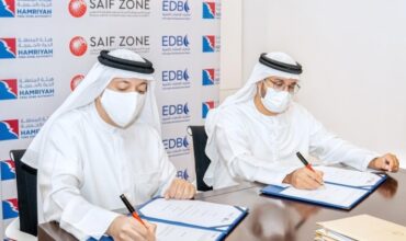 EDB signs a MoU with Hamriyah Free Zone and SAIF to provide financial support to SMEs and startups