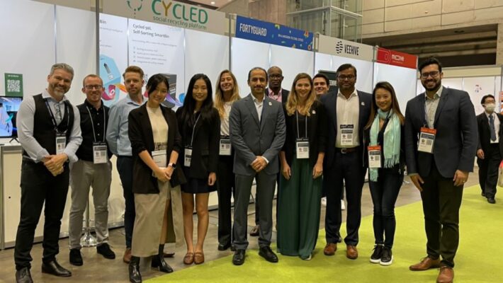 Cycled Technologies part of the UAE startup delegation at CEATEC in Japan