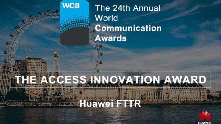 Huawei’s FTTR solution bags the Access Innovation award