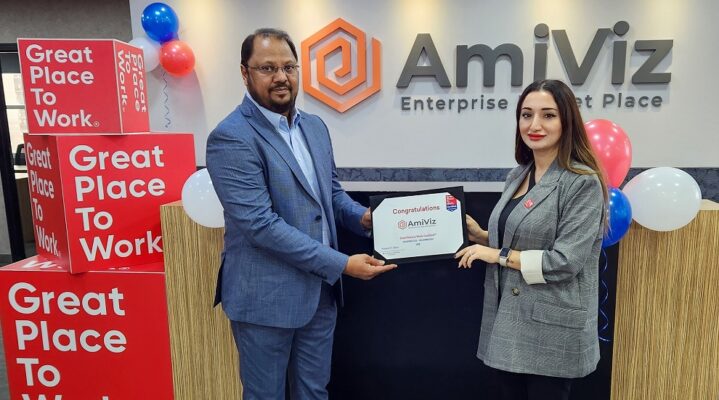 UAE based B2B marketplace, AmiViz certified as a Great Place to Work