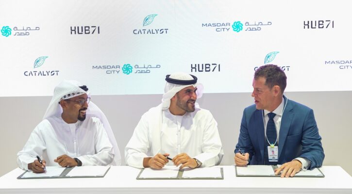 Masdar City strengthen its ties with Hub71