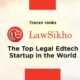 LawSikho ranked Top Legal Edtech startup in the world