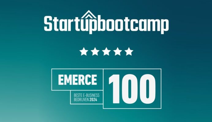 Startupbootcamp recognized in Emerce 100 List