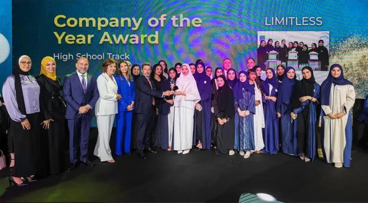 Student entrepreneurs presented innovations at INJAZ UAE