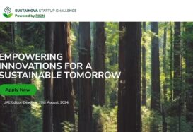 Applications open for the UAE Edition of Sustainova Startup Challenge