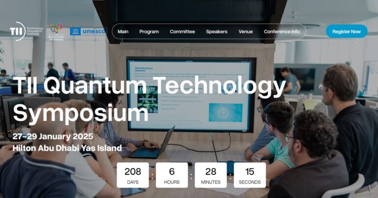 UAE's TII to organise Quantum Technology Symposium in Jan 2025 - My ...